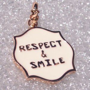 TOUS Medallions Respect & Smile Pendant Vermieil